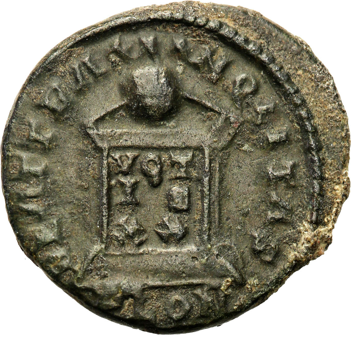 Cesarstwo Rzymskie. Constantius (337-340). Follis AE-19 323-324, Londinium